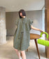 Power Shoulder Tie Dress